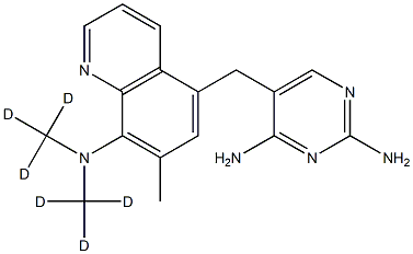 巴喹普林-D6,1228182-50-0,结构式