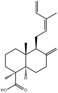反式璎柏酸, 1231-35-2, 结构式
