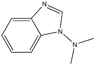 1H-Benzimidazol-1-amine,N,N-dimethyl-(9CI) Struktur