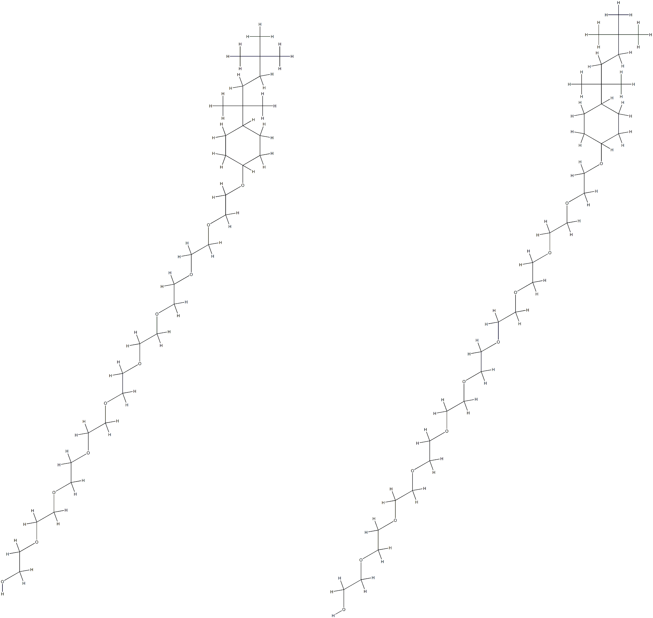 OCTYLPHENYLPOLYETHYLENE GLYCOL Structure