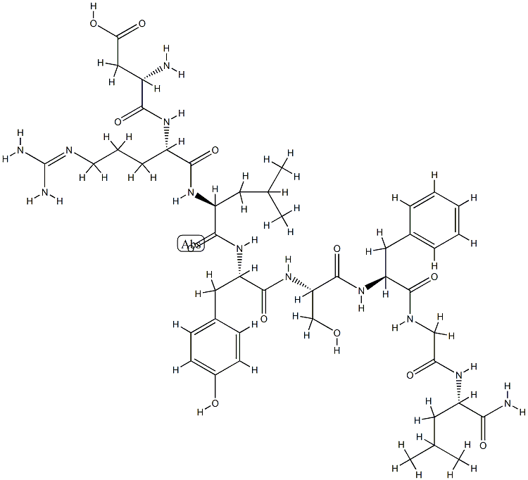 ALLATOSTATIN IV,123374-35-6,结构式