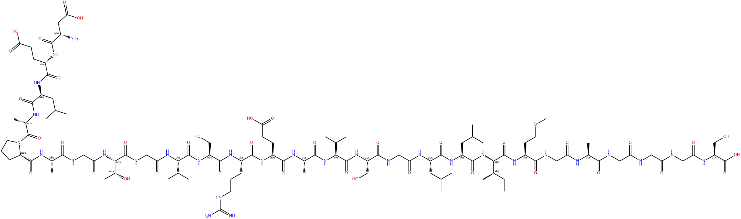 APLP1-derived Ab-like peptide (1-27) Structure