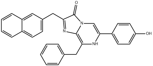 腔肠素N, 123437-22-9, 结构式