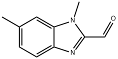 1H-Benzimidazole-2-carboxaldehyde,1,6-dimethyl-(9CI) Struktur