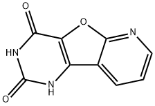 Pyrido[3',2':4,5]furo[3,2-d]pyrimidine-2,4(1H,3H)-dione Struktur