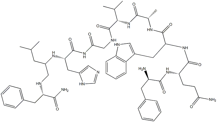 123769-98-2 bombesin (6-14), D-Phe(6)-Leu(13)-psi(CH2NH)-Phe(14)-