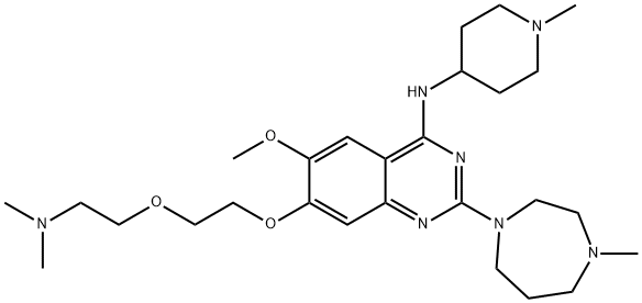 UNC0321 结构式