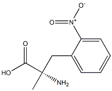 (S)-Α-METHYL-2-NITROPHENYLALANINE·H<SUB>2<SUB>O, 1241680-71-6, 结构式