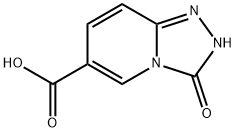 3-hydroxy-[1,2,4triazolo[4,3-apyridine-6-carboxylic acid Structure