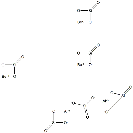 Berylium aluminum silicate 结构式