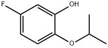 5-氟-2-异丙氧基苯酚 结构式