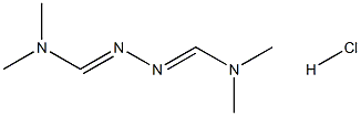 1,2-bis<(diMethylaMino)Methylene>hydrazine dihydrochloride Structure