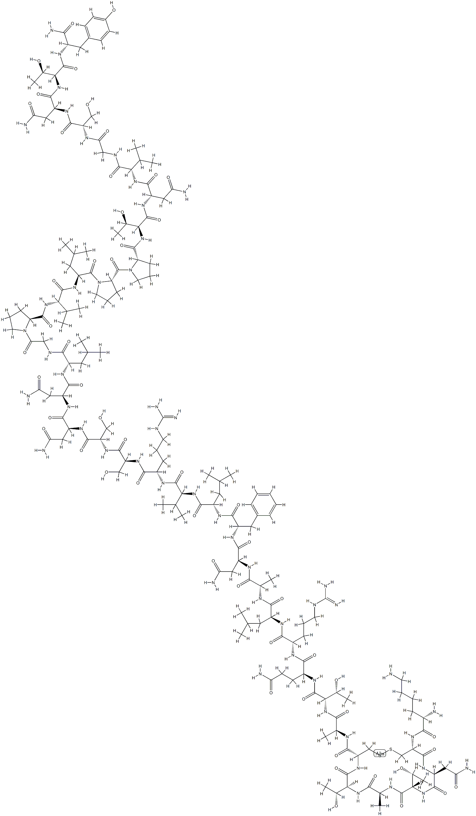 Amylin (mouse, rat) Structure