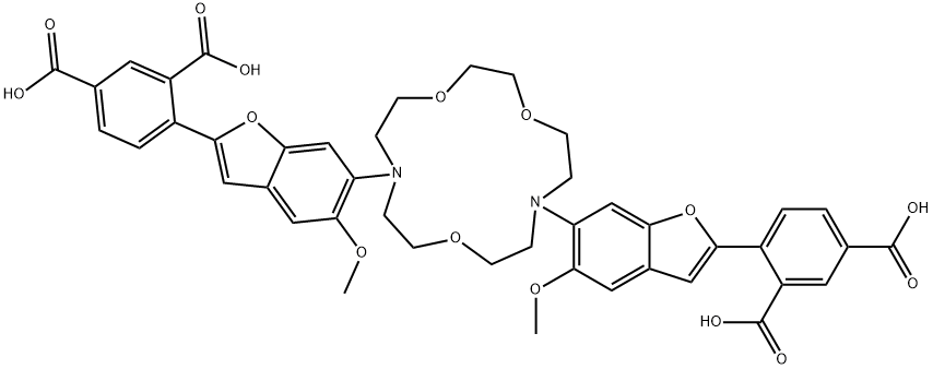 SBFI TETRAAMMONIUM Structure