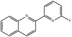 2-(6-fluoropyridin-2-yl)quinoline Structure