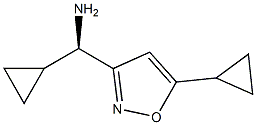 (R)-环丙基(5-环丙基异噁唑-3-基)甲胺, 1245644-67-0, 结构式