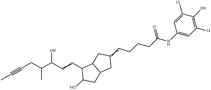 2,6-dichloro-4-aminophenol iloprost Structure