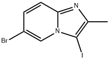 6-溴-3-碘-2-甲基咪唑并[1,2-A]吡啶, 1246184-50-8, 结构式