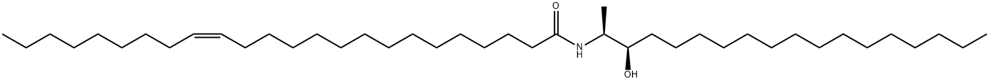 N-NERVONOYL-1-DEOXYSPHINGANINE (M18:0/24:1);N-C24:1-DEOXYSPHINGANINE, 1246298-60-1, 结构式