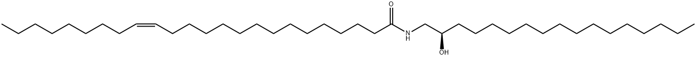 N-nervonoyl-1-desoxyMethylsphinganine (M17:0/24:1), 1246298-61-2, 结构式