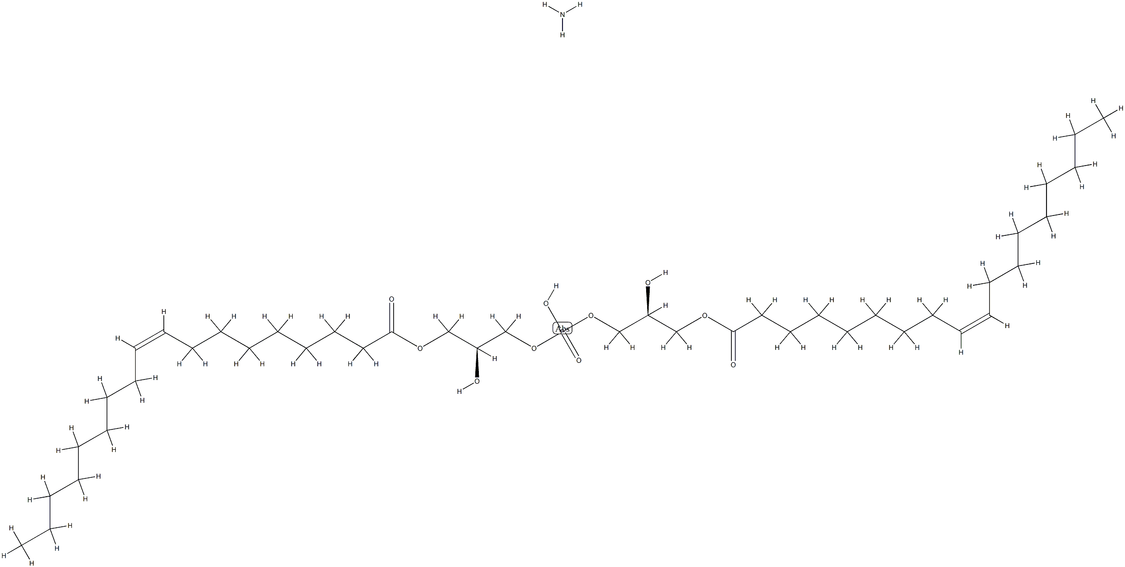 <I>sn</I>-(3-oleoyl-2-hydroxy)-glycerol-1-phospho-<I>sn</I>-1'-(3'-oleoyl-2'-hydroxy)-glycerol (aMMoniuM salt)|<I>SN</I>-(3-OLEOYL-2-HYDROXY)-GLYCEROL-1-PHOSPHO-<I>SN</I>-1'-(3'-OLEOYL-2'-HYDROXY)-GLYCEROL (AMMONIUM SALT);18:1 BMP (S;S)