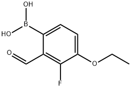 4-Ethoxy-3-fluoro-2-formylphenylboronic acid|4-ETHOXY-3-FLUORO-2-FORMYLPHENYLBORONIC ACID