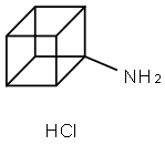 cuban-1-amine hydrochloride 结构式