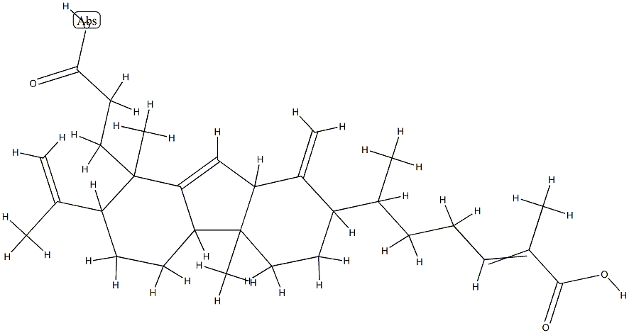 开环新五味子酸A, 124817-74-9, 结构式