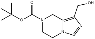 1-Hydroxymethyl-5,6-Dihydro-8H-Imidazo[1,5-A]Pyrazine-7-Carboxylic Acid Tert-Butyl Ester(WX140105) Struktur