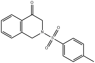 2 - 甲苯磺酰基 - 2,3 - 二氢异喹啉 - 4(1H) - 酮, 125159-93-5, 结构式