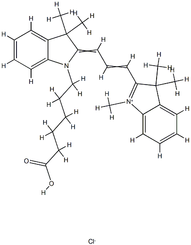 Cy3 Carboxylic acids Struktur