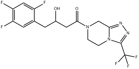 Sitagliptin Impurity 10 Struktur
