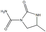 1-Imidazolidinecarboxamide,4-methyl-2-oxo-(9CI) Structure