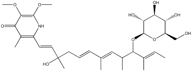 glucopiericidinol A2 Struktur