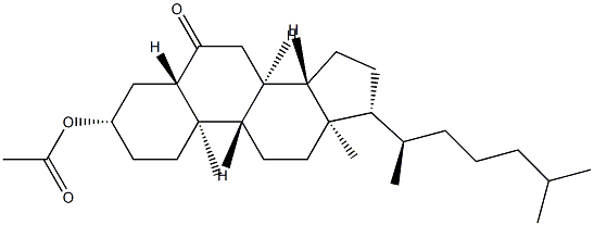 3β-Acetoxy-5α-cholestan-6-one