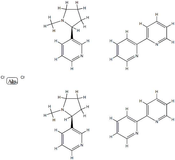 RuBi-Nicotine Struktur