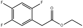 2,4,5-三氟苯乙酸乙酯 结构式