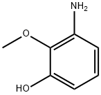 3-氨基-2-甲氧基苯酚 结构式