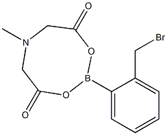 2-Bromomethylphenylboronic acid MIDA ester Struktur
