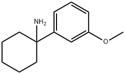 1-(3-Methoxyphenyl)cyclohexylamine Structure