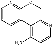 2'-甲氧基-[3,3'-联吡啶]-4-胺 结构式