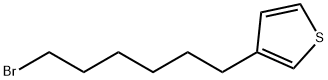 ω-bromohexylthiophene,125878-91-3,结构式