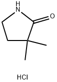 3,3-Dimethylpyrrolidin-2-One Hydrochloride(WXC04335) Structure