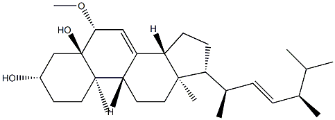 6-O-メチルセレビステロール 化学構造式