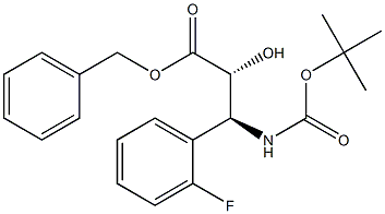 tert-butyl (1S,2R)-2-((benzyloxy)carbonyl)-1-(2-fluorophenyl)-2-hydroxyethylcarbamate|