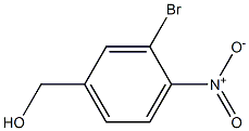 (3-bromo-4-nitrophenyl)methanol Structure