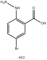 5-bromo-2-hydrazinylbenzoic acid hydrochloride|5-bromo-2-hydrazinylbenzoic acid hydrochloride