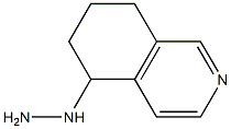5,6,7,8-Tetrahydro-isoquinolin-5-ylhydrazine Struktur