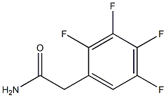 2-(2,3,4,5-tetrafluorophenyl)acetamide Struktur