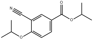 异丙基3-氰基-4-异丙氧基安息香酸盐,1261173-10-7,结构式